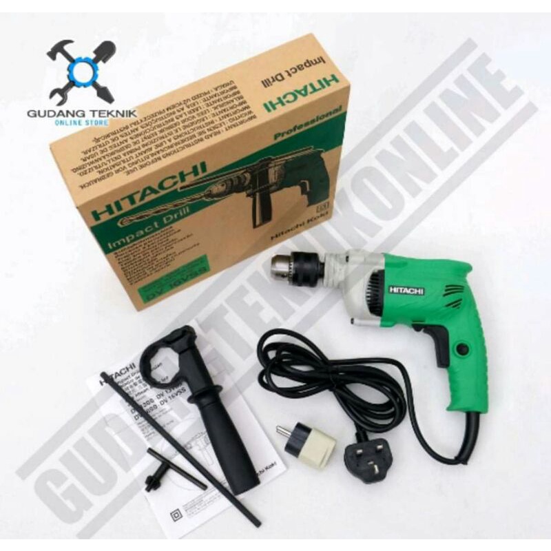 Mesin Bor Beton 16mm Hitachi DV 16VSS - Impact Drill 16mm Hitachi - Mesin Bor murah dan berkualitas