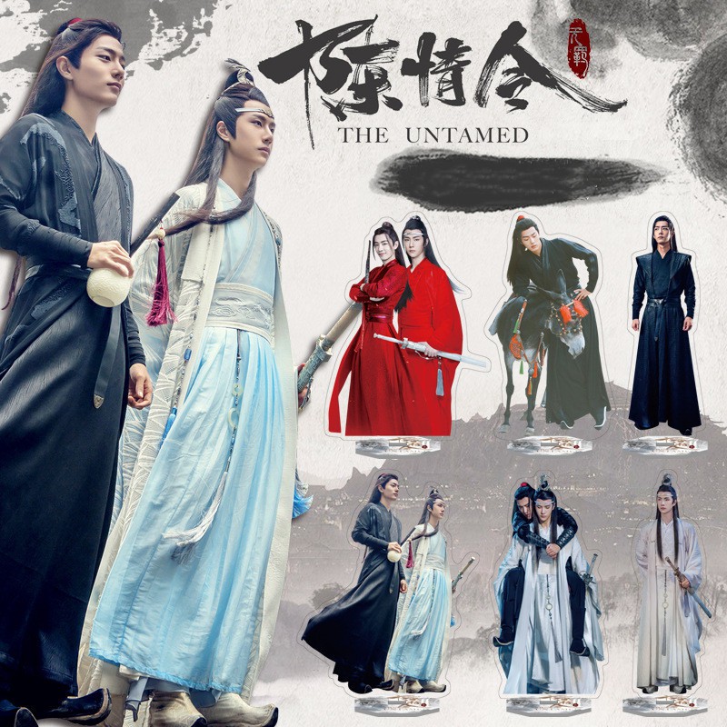 The Untamed Wei Wuxian Xiaozhan Wang Yibo Acrylic Standee Desk Stand Decoration