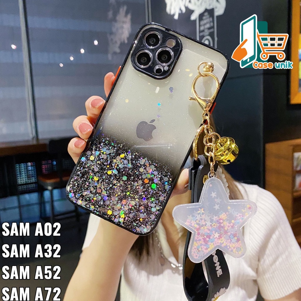 Y014 SOFTCASE FUZE GLITTER PELINDUNG KAMERA SAMSUNG A02 A32 A52 A72 CS4064