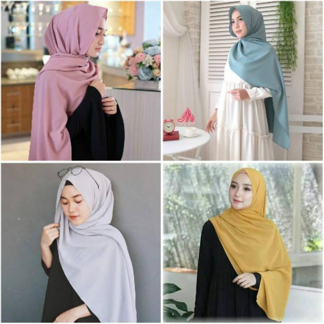 Promo Jilbab Hijab Pashmina Sabyan Diamond Tebal Kerudung Pasmina Terbaru Shopee Indonesia