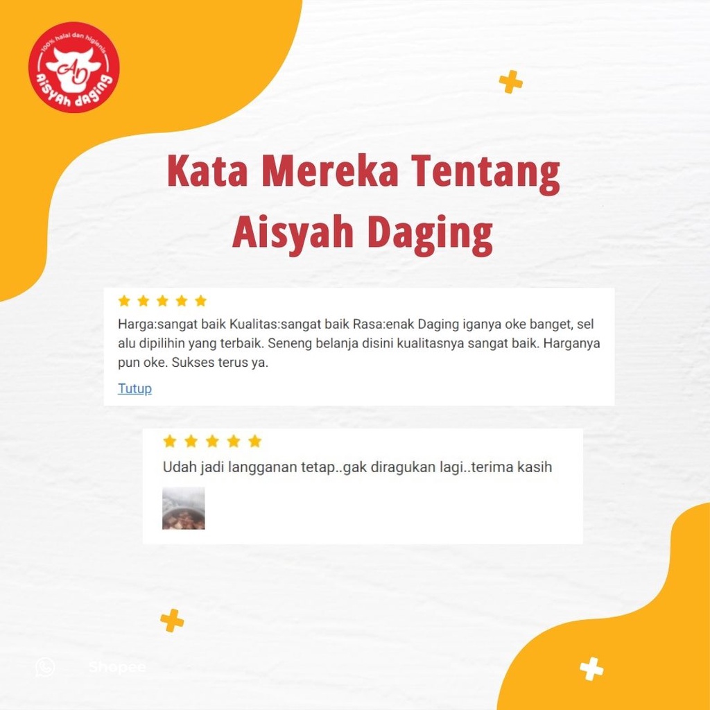 

BAH Babat Sapi Hitam gram Aisyah Daging