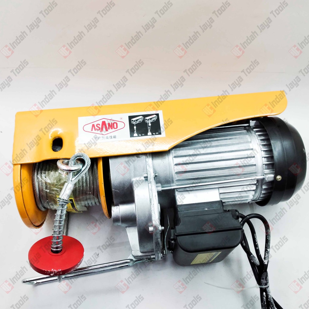 Electric Hoist 1200 Kg Katrol Elektrik Takel Listrik PA1200 Wire Reel