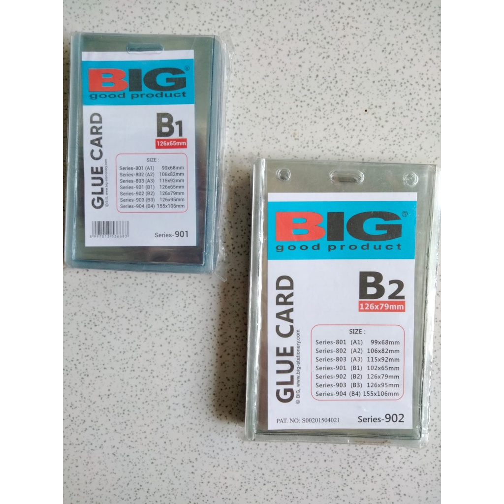 

ID Card Mika B1 B2/Name Tag / Glue Card / Card Holder / TOP LOADER