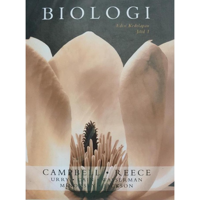 ORIGINAL Biologi Jilid 1 Edisi 8 - Campbell Reece