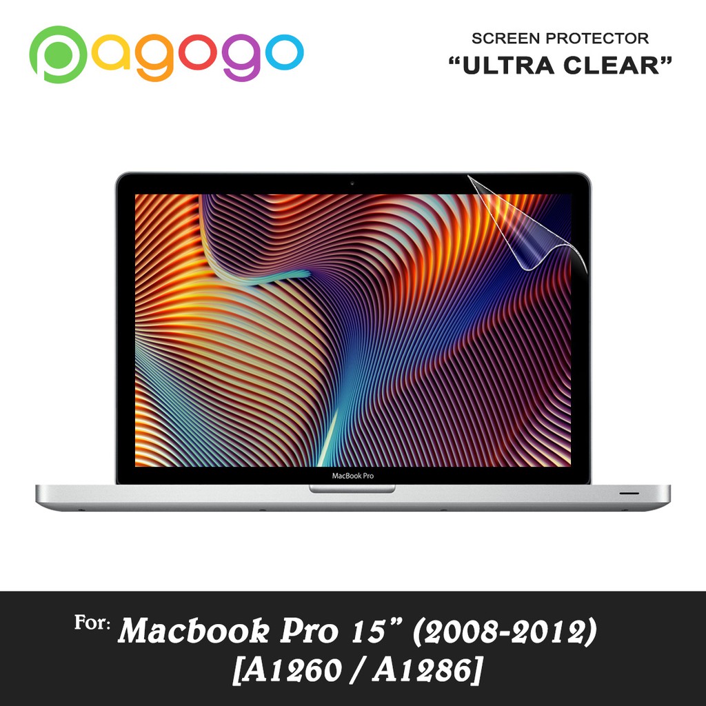 Screen Protector Guard Macbook Pro 15 15.4 MD103 MD104 2012 A1286 Clear