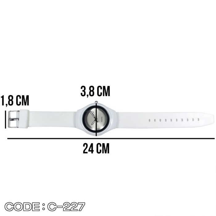 NEW Jam Tangan Unisex Mewah Analog Fashionable C-227