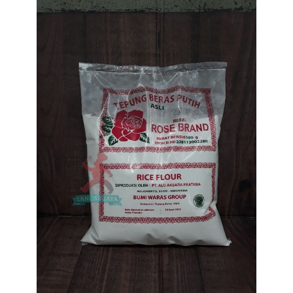 

Tepung Beras Rose Brand 500gr