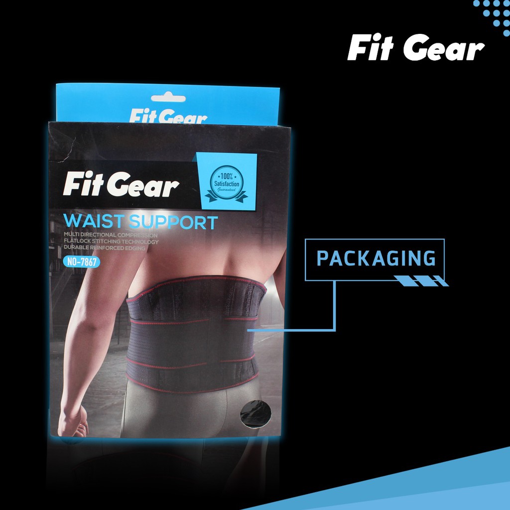 Waist Support / Pelindung Pinggang Fit Gear No 7867