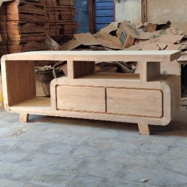 Bufet minimalis jati jepara terlaris