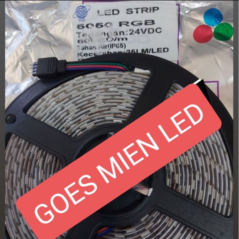 led flex strip 5050 24 v RGB ip 65 300LED 5 meter