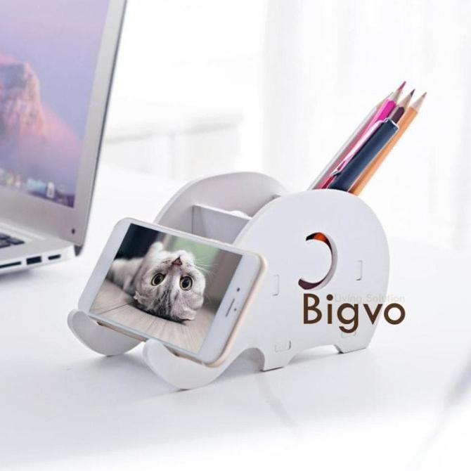 

Tempat Pensil Pulpen Serbaguna Holder Handphone Remote AC TV mini
