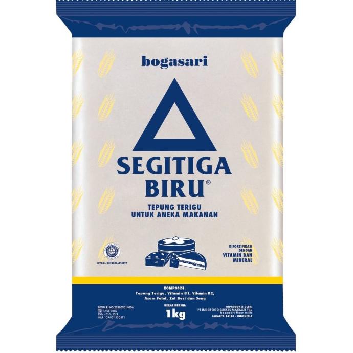 

SALE Tepung Terigu Segitiga Biru 1 Kg, 1 dus