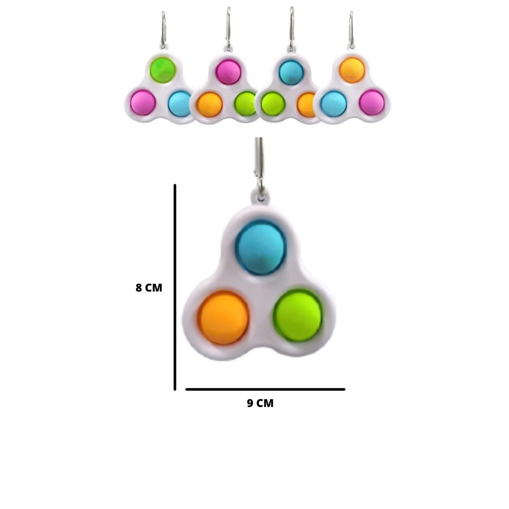 (MI) Mainan Pop It Simple Dimple Pedang Kapak Mainan Anak Senjata Terbaru-3 HOLE