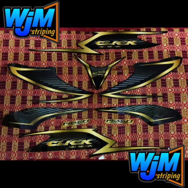 STRIPING VARIO 125 OLD 2012 / 2014 HITAM