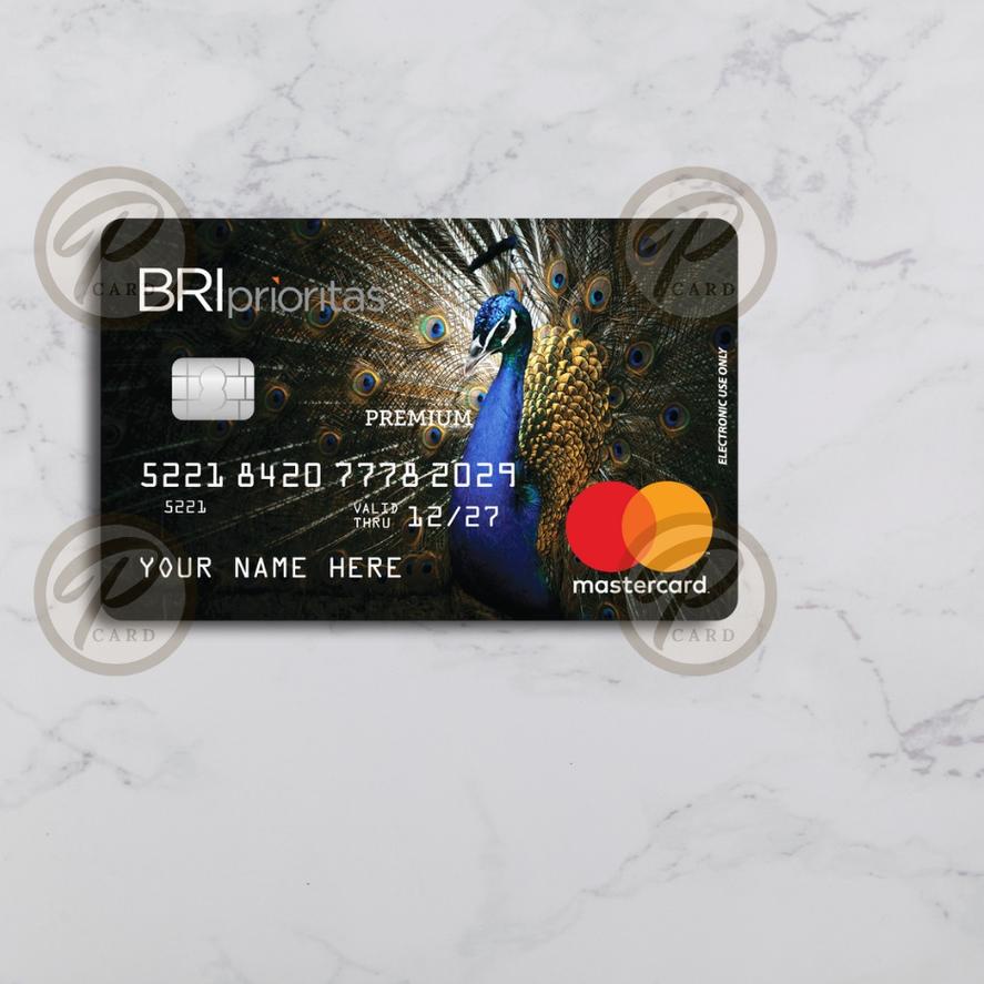 

MALL [FAKE] BRI PRIORITAS - Card Cover Skin Sticker - PLIATA Stiker Kartu ATM, E-Money, E-Toll