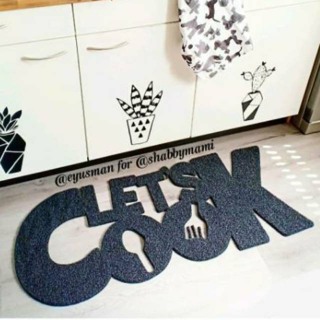 Keset lets cook shabbymami / kitchen dapur keset dapur/peralatan dapur /produsen keset