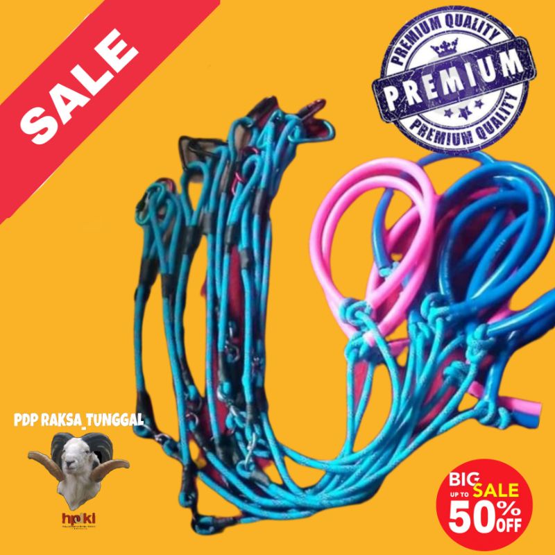 tali tuntun hewan ternak domba garut dll