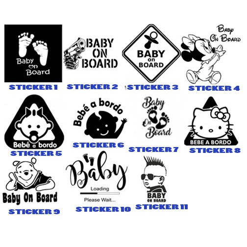 

CUTTIN STICKER BABY A BOARD BEST QUALITY