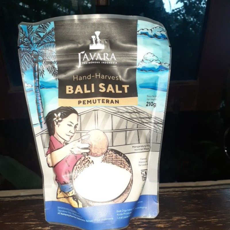 

Javara Pemuteran Sea Salt 210gr/Garam Laut Javara/Bali Salt/SeaSalt/JAVARA