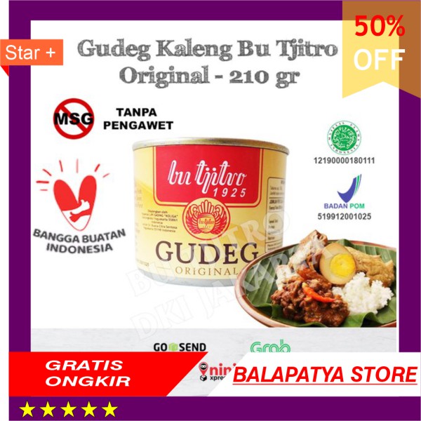 

TERMURAH Gudeg Kaleng Paket Ekonomis Original Dijamin Asli Produksi Terbaru