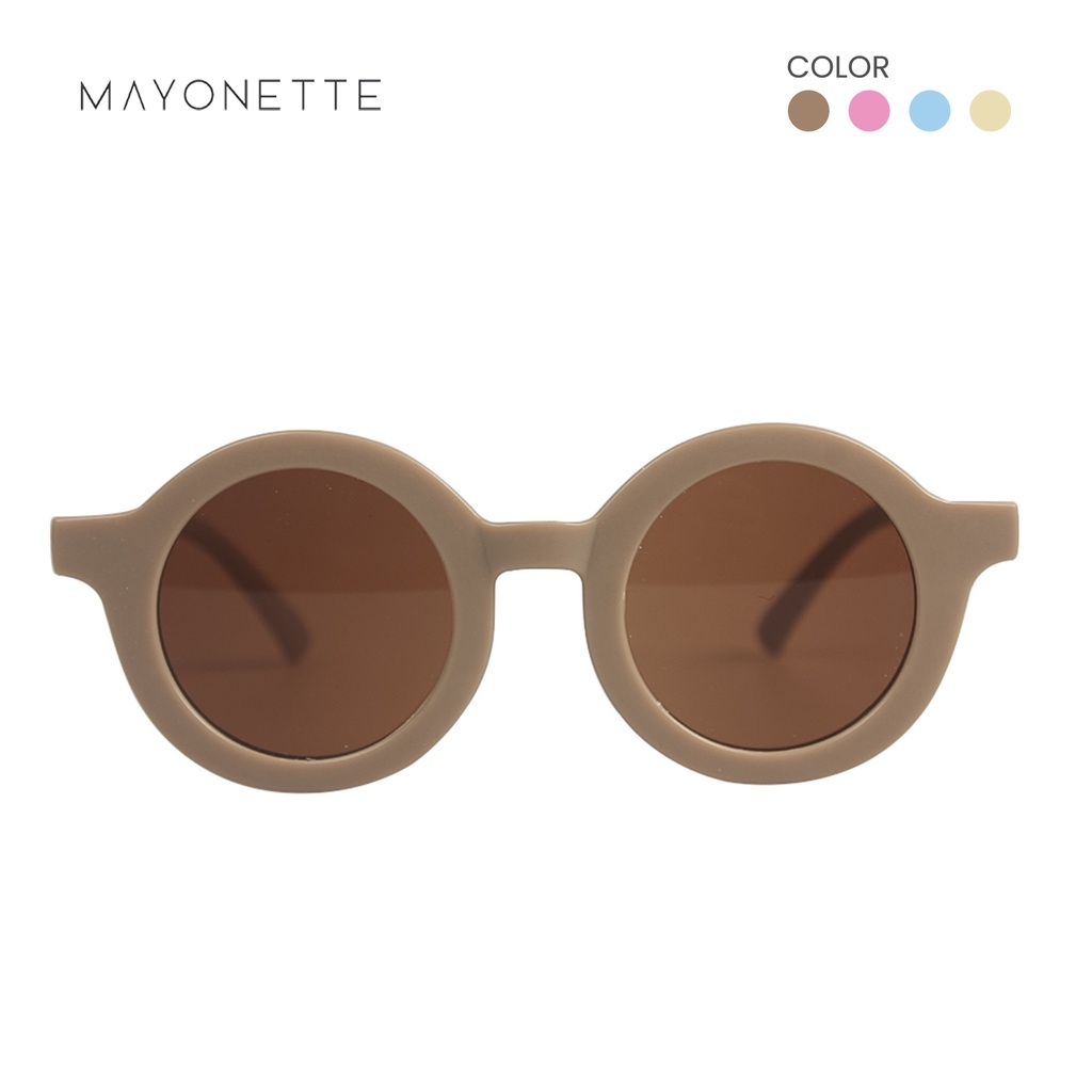 Kyeoka by Mayonette Plain Loop Kacamata Anak Hitam Trendy Fashion Korean Style Impor-2