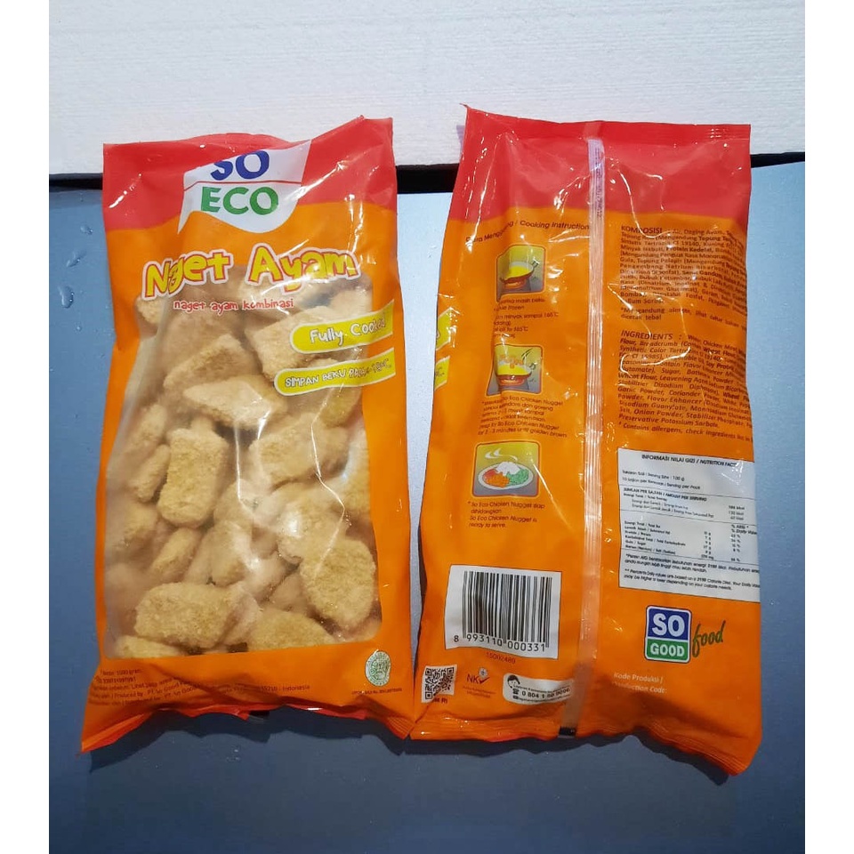 

Soeco Chicken Nugget / So Eco Naget Ayam 1kg 1000 gram