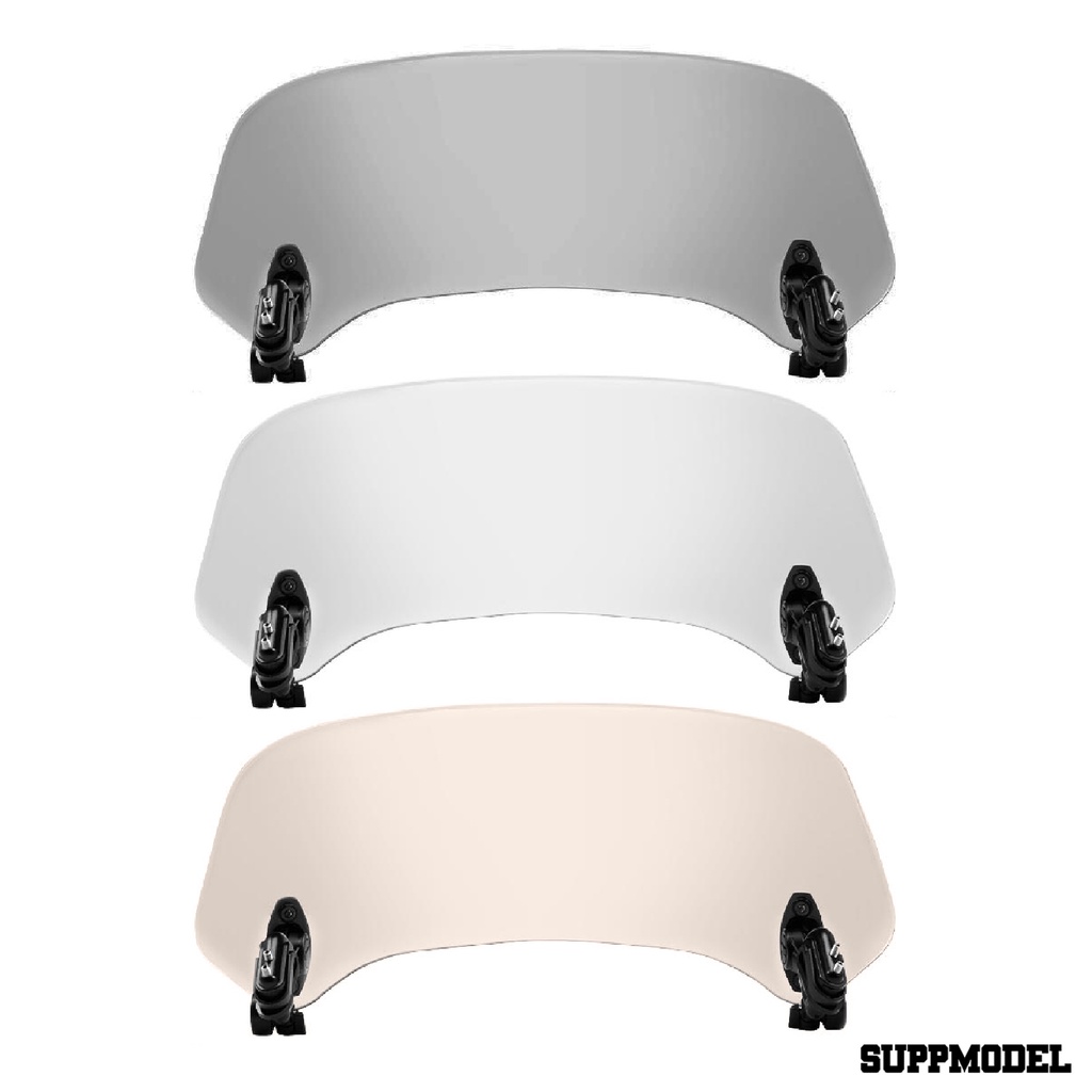 SPM CB500X CB500F CBF190X Windshield Extension Clamp-On PC Motorcycle Adjustable Windshield for Honda