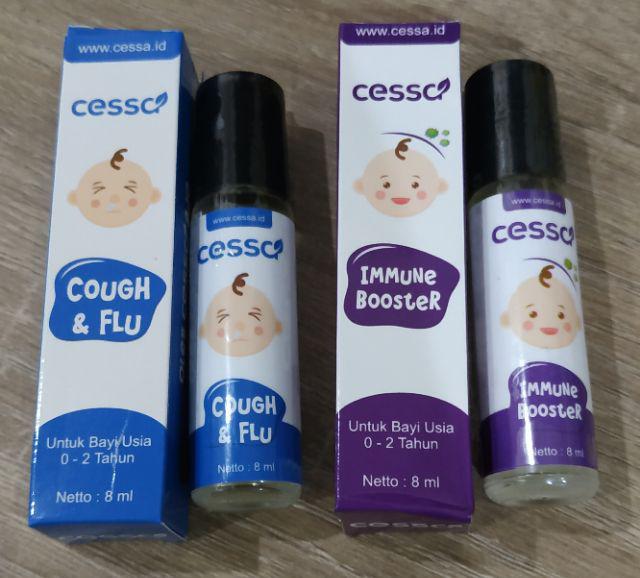 Cessa Cough n Flu - Essential Oil Pereda Batuk & Pilek Bayi | Shopee