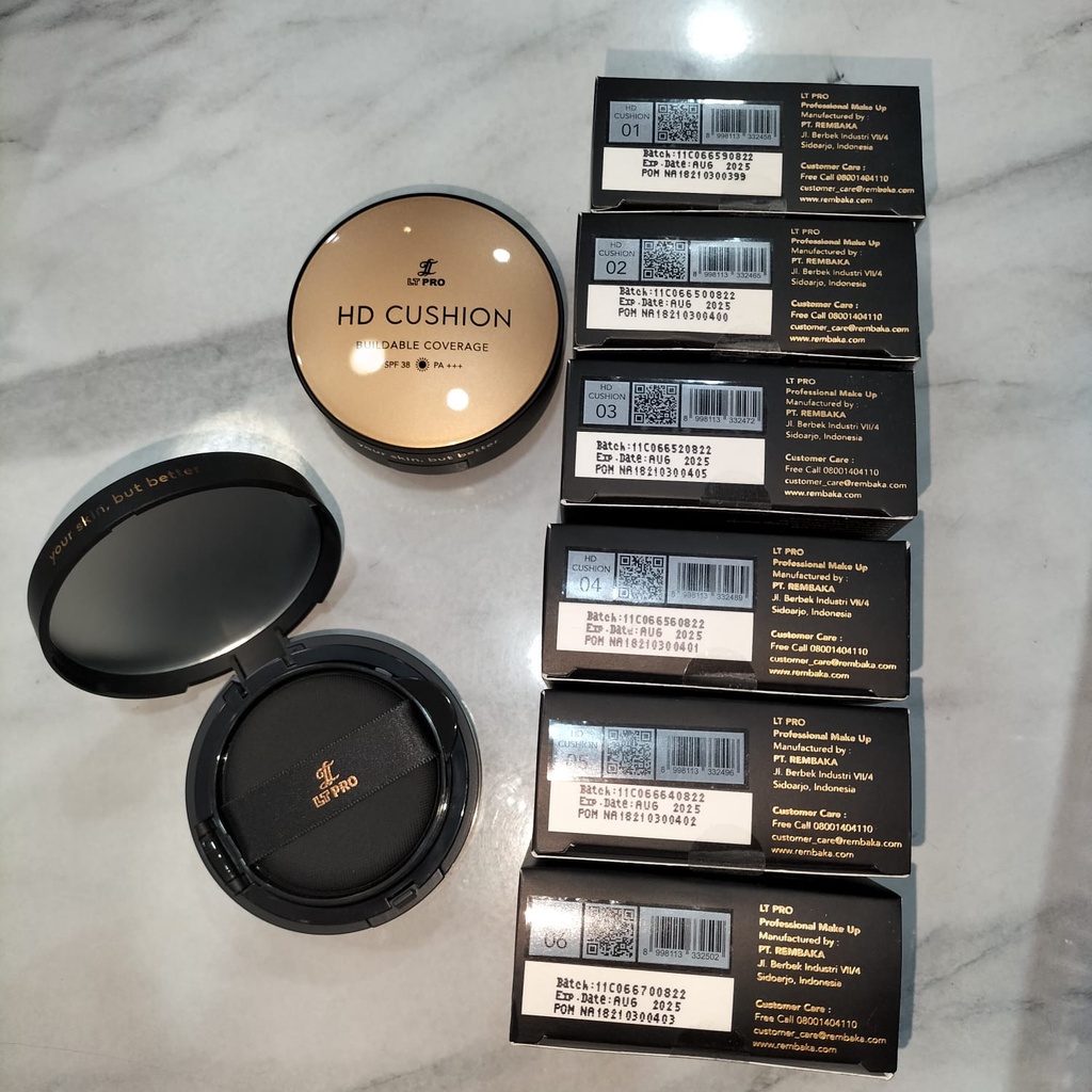 LT PRO HD CUSHION BUILDABLE COVERAGE SPF 38 PA+++