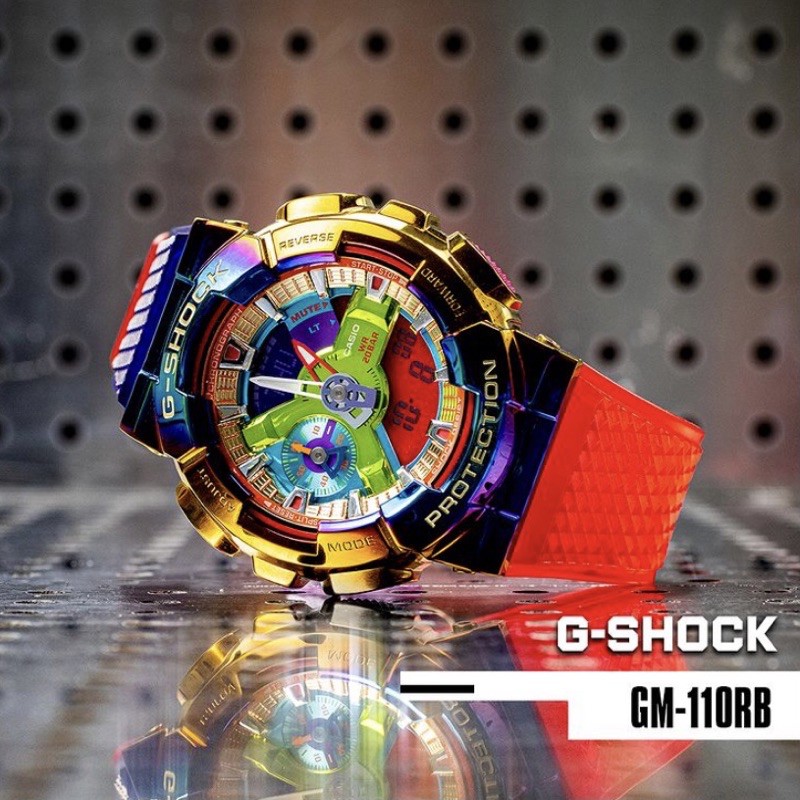 Jam tangan Casio G-Shock GM 110RB 2ADR Original