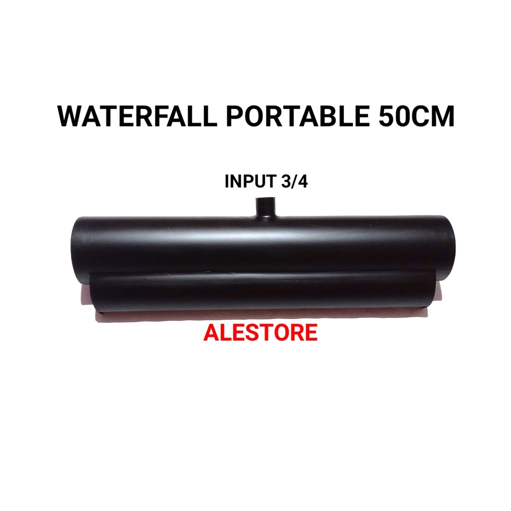 Waterfall portable kolam koi 4in 30cm 40cm 50cm