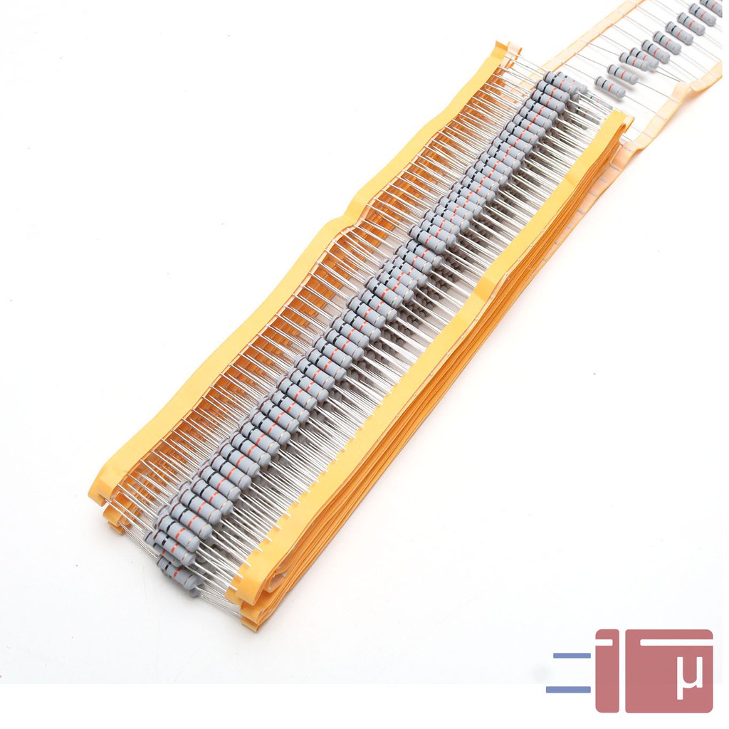 Resistor 10K 2W Metal Oxide 5% Taiwan Kaki Tembaga