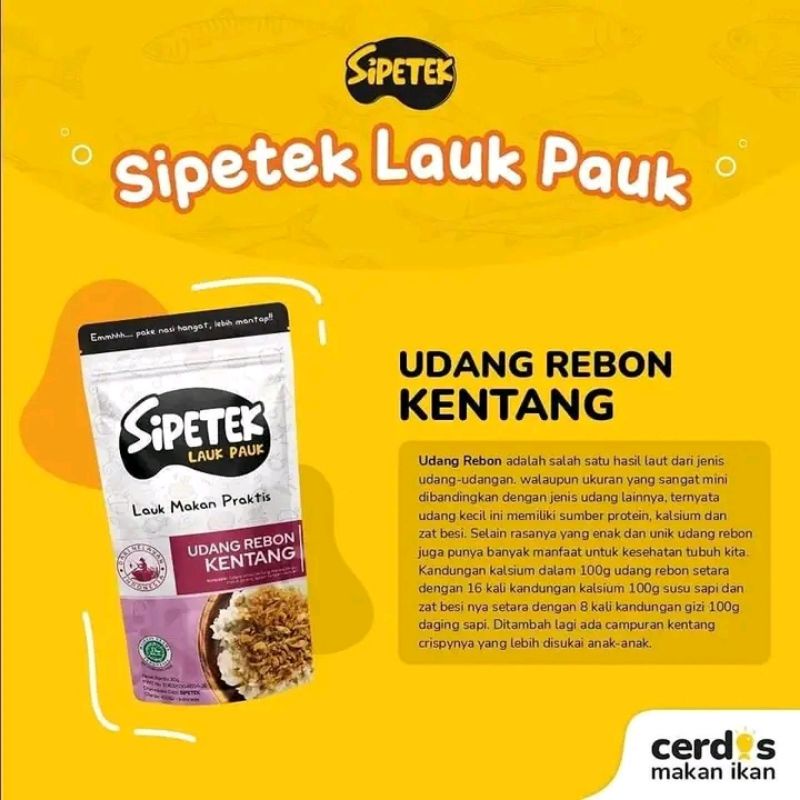 

SiPETEK Udang Rebon Kentang