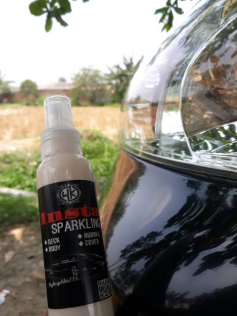 Werkudhoro Insta Sparkling 100ml / Pengkilap motor, mobil / Daun talas