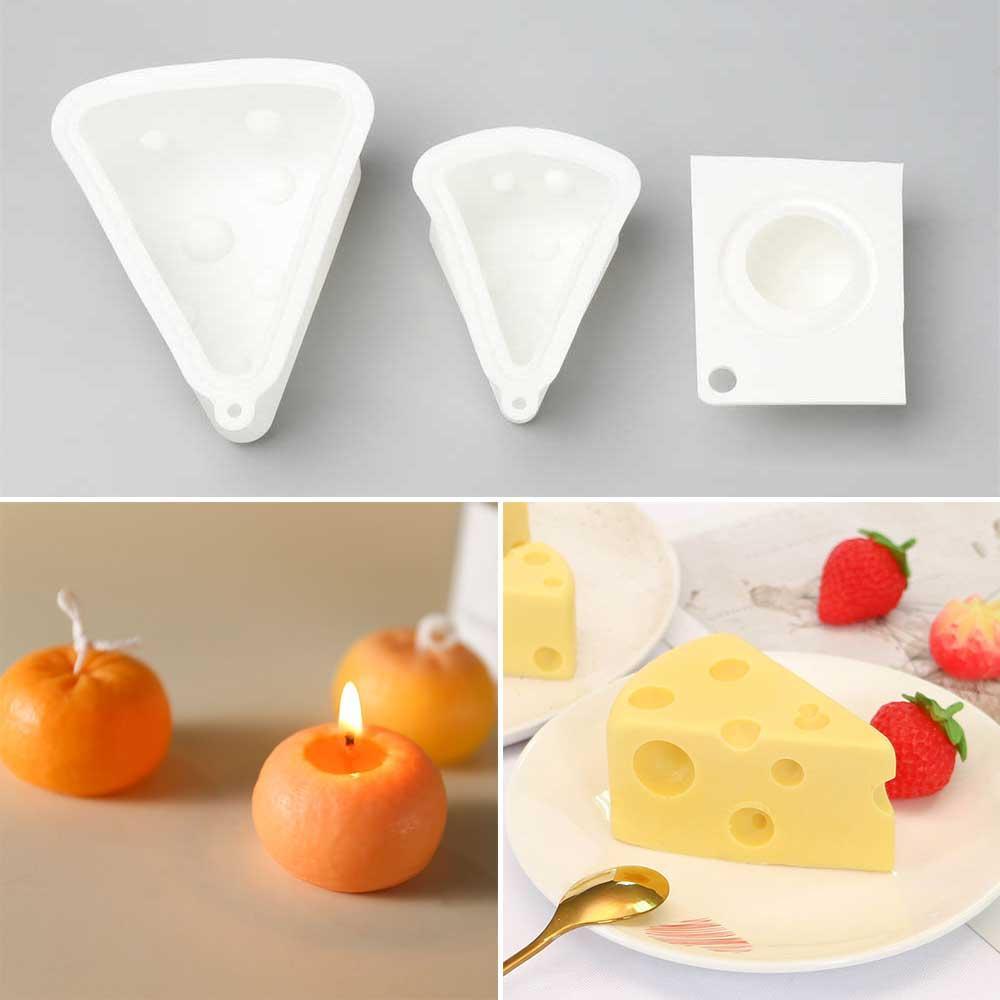 R-flower 3D Silicone Candle Mold Perlengkapan Pesta Dekorasi Kue Mousse Cetakan Sabun Coklat