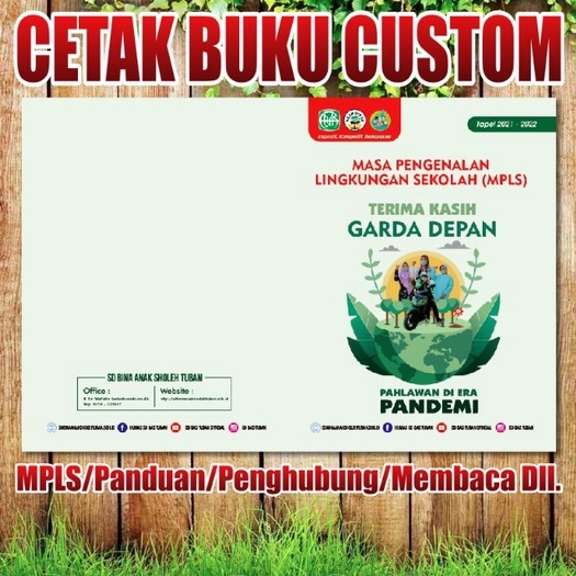 

Cetak Buku Custom (A5/Stengah Folio) Buku MPLS / Ramadhan / Mutaba'ah / Panduan / Penghubung