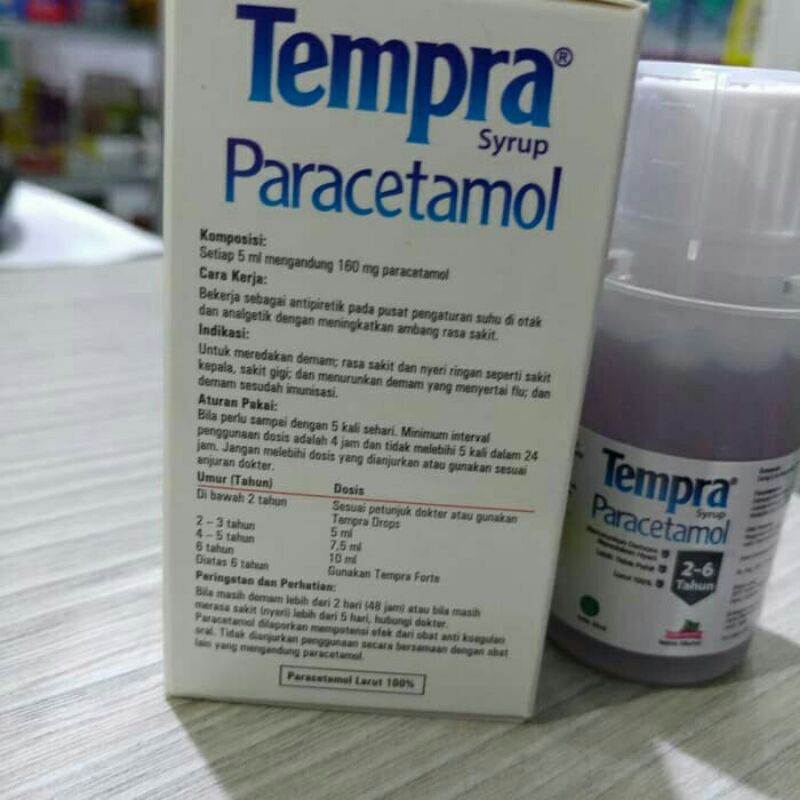 TEMPRA SYRUP PARACETAMOL