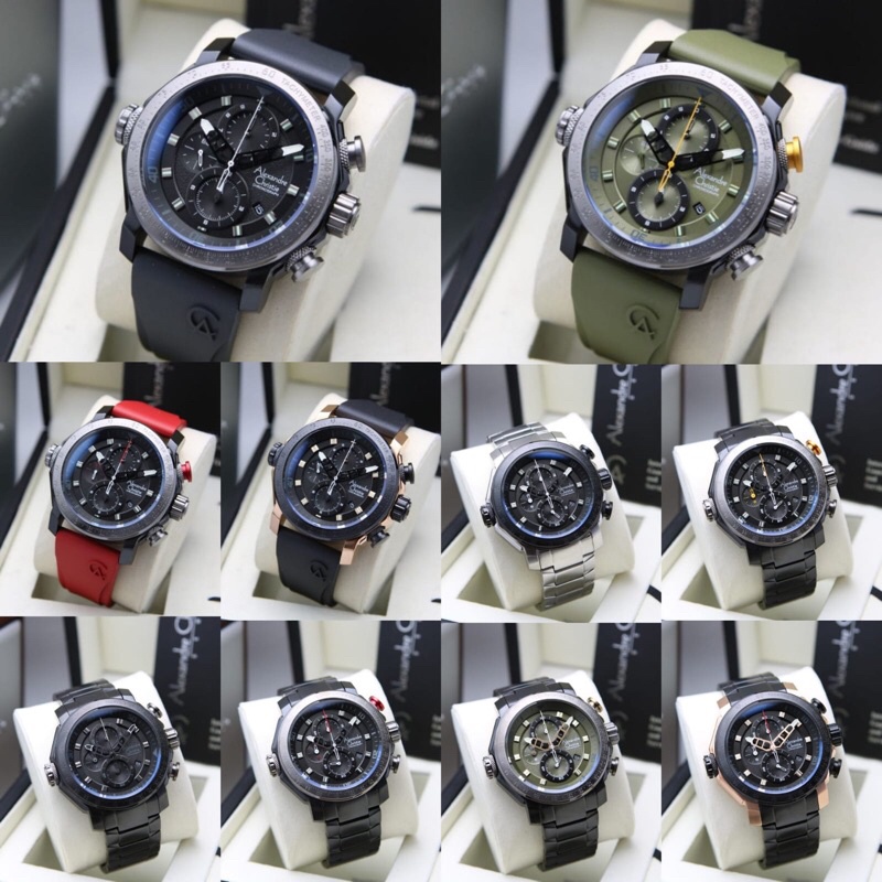 Jam Tangan Pria ALEXANDRE CHRISTIE AC 6565 / AC6565 / 6565