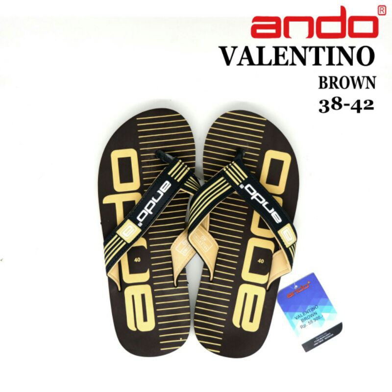 Sandal ANDO - Sandal Japit Valentino & Volvo Original Ando