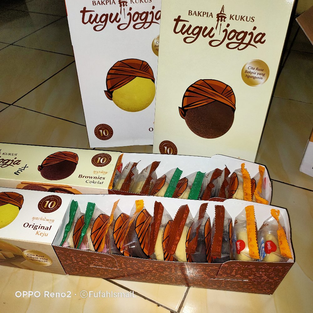 Isi Bakpia Kukus Tugu Jogja Packing Dus Pia Original Brownies Bakpia Jogja Shopee Indonesia