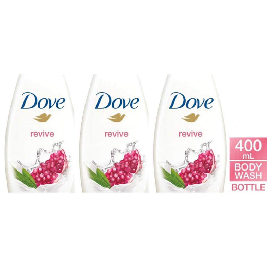 Dove Sabun Mandi Revive Botol 3 x 400 ml
