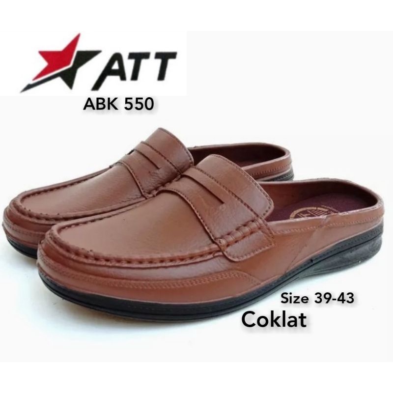 sandal sepatu karet pria /ATT ABK 550 & ATT ABK 551/sandal karet baim pria/sepatu sandal karet ATT p
