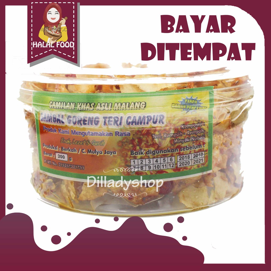 

Khasanah - Sambal Goreng Kering Teri Campur