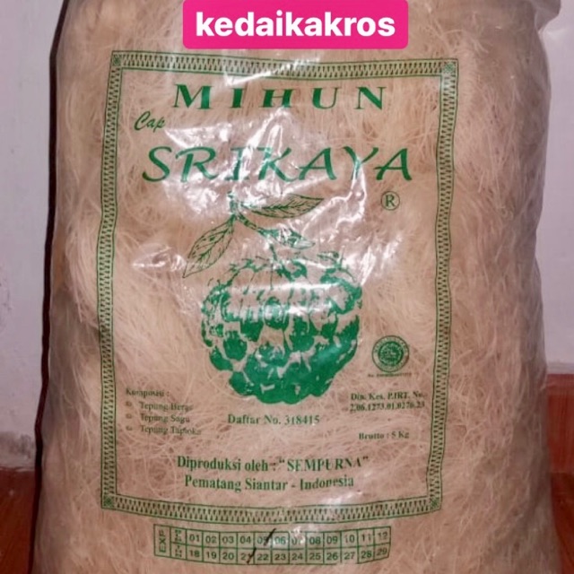 

Mihun Putih Cap Srikaya - Medan