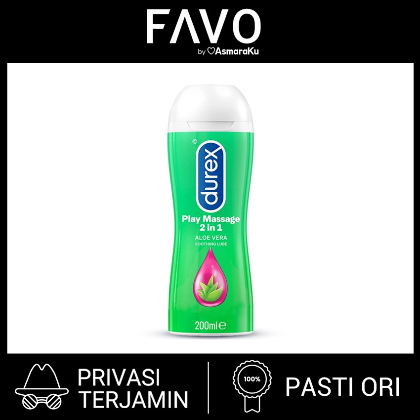 Allingroupsemesta - Durex Play Massage 2in1 200ml Pelumas Miss V & Gel Pijat Original