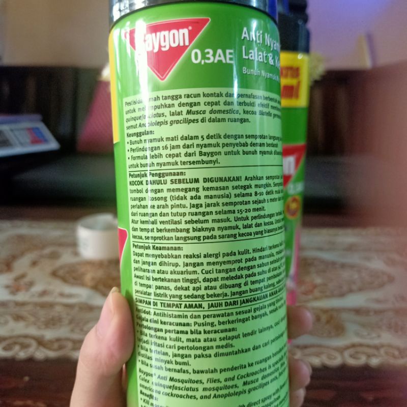 Baygon 600ml/Baygon Semprot 600/ Baygonsemprot nyamuk