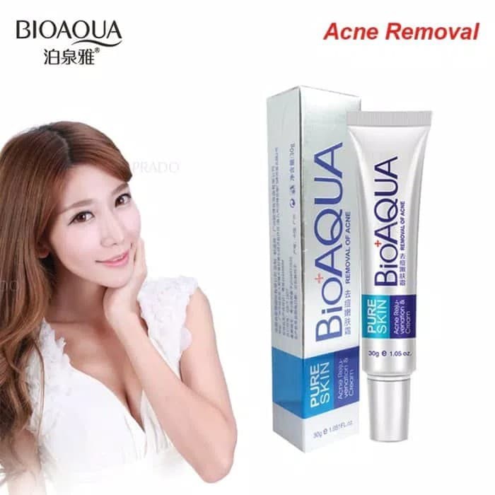 BIOAQUA PURE SKIN REMOVAL OF ACNE CREAM / BIOAQUA ACNE REJUVENATION