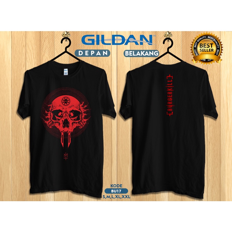 Kaos burgerkill original gildan bu17