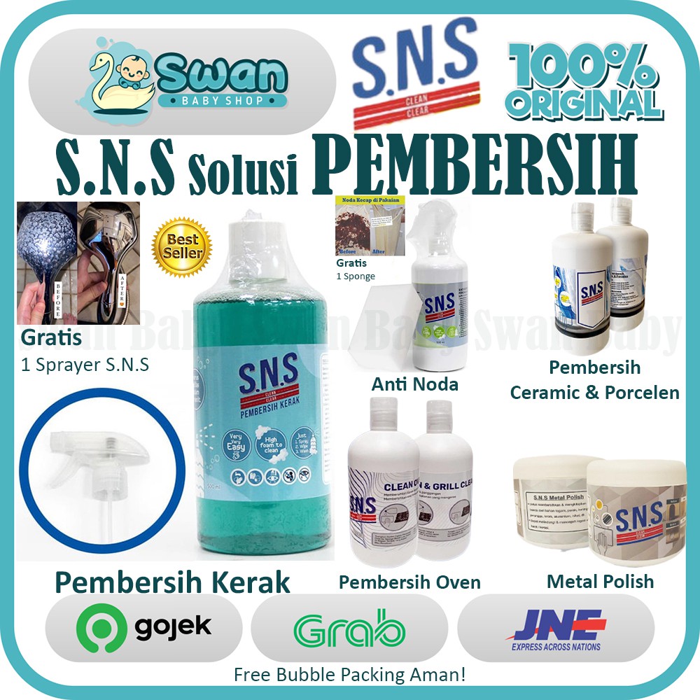 SNS Pembersih Anti Noda / Anti Kerak