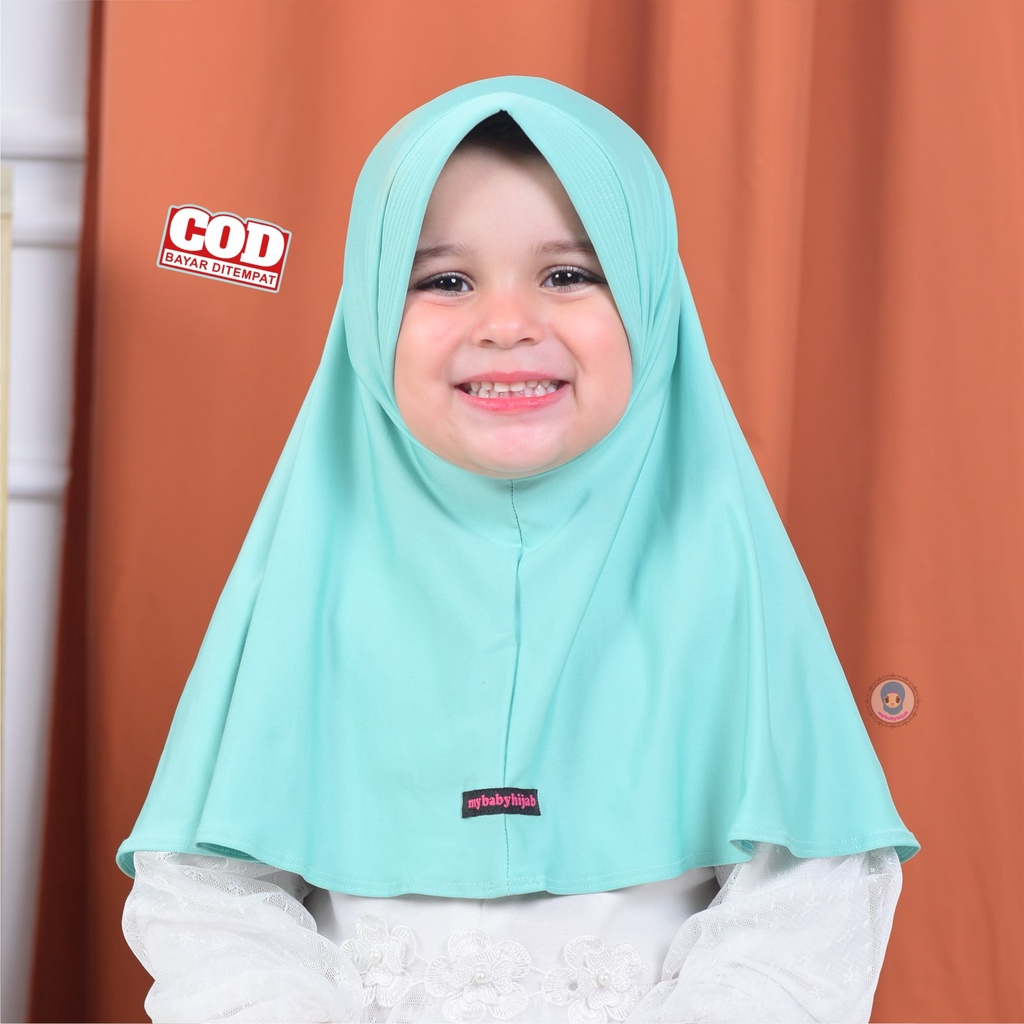 (PART 1) COD Kerudung Hijab Jilbab Bayi Perempuan Anak Baru Lahir Newborn Lucu Model Pad Mybabyhijab